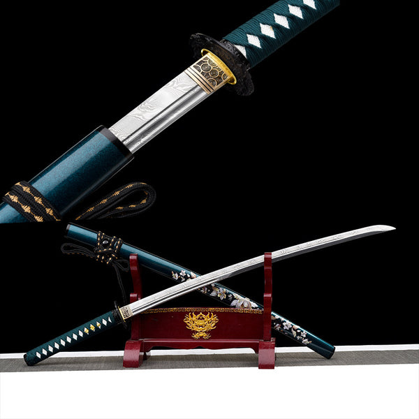 Japanese Hand-Painted Folding Knife ("Mengying" Dream-Shadow Edition)  Patented Design | Customizable Gift Knife
