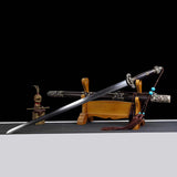 Hand-Forged Sanmai (Three-Layer) Laminated Steel Sword  