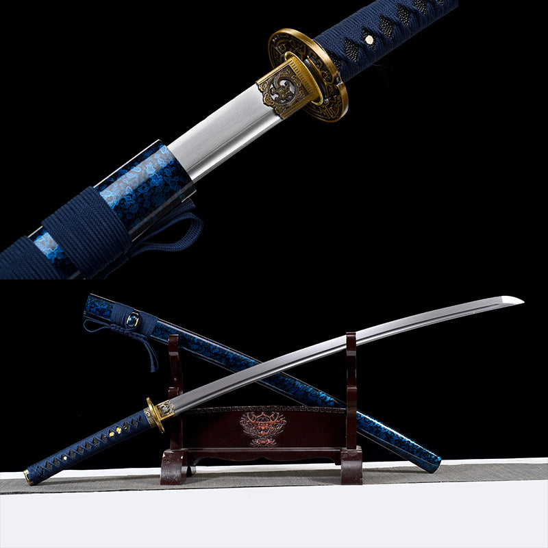 Japanese Hand-Painted Folding Knife  4-Color Series (Heavy Fate / Twin Dragons / Spirit Butterfly / Yellow Dragon)  Patented Design | Customizable Gift Knife