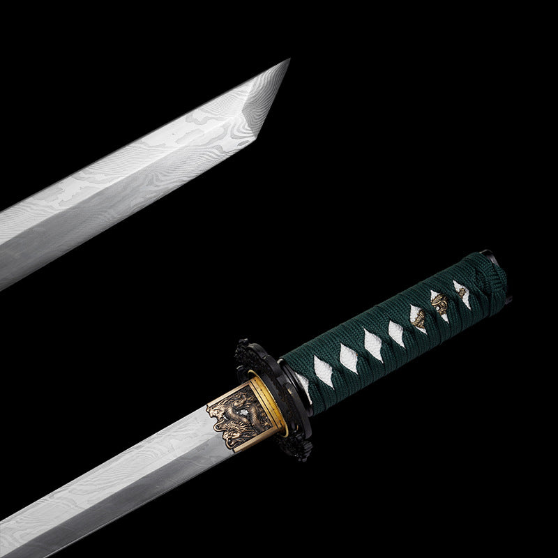Japanese Hand-Painted Folding Knife ("Momei" Ink Plum Edition)  Patented Design | Customizable Gift Knife