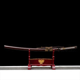 Japanese Hand-Painted Folding Knife (