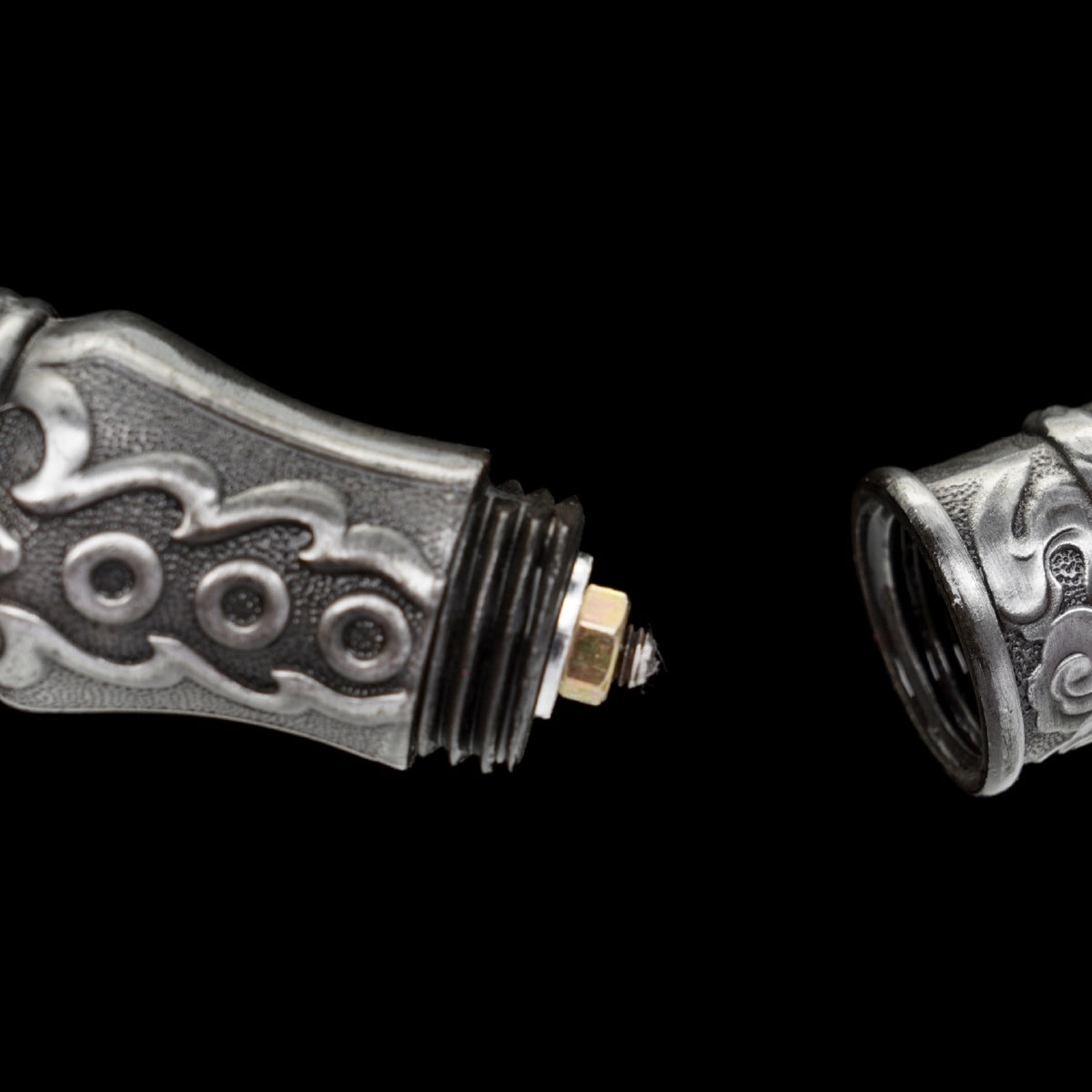 Handcrafted Walking Stick Dragon Cane (Bronze / Gray)  Patented Design | Collectible Personal Gift