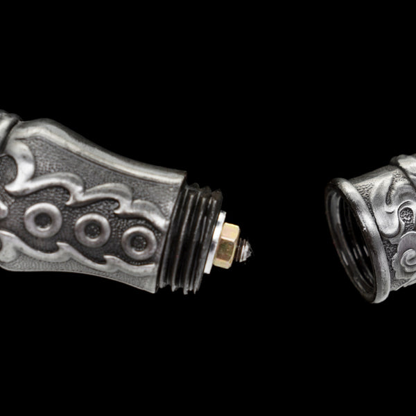 Handcrafted Walking Stick Dragon Cane (Bronze / Gray)  Patented Design | Collectible Personal Gift