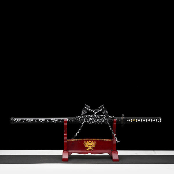 Japanese Hand-Painted Folding Knife ("Xueyingwen" Snow-Sakura Pattern Edition)  Patented Design | Customizable Gift Knife