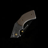 ABS-Handled Folding Knife  7cm Steel Blade | 60° Tip | 90cm Handle | Color Box Packaging