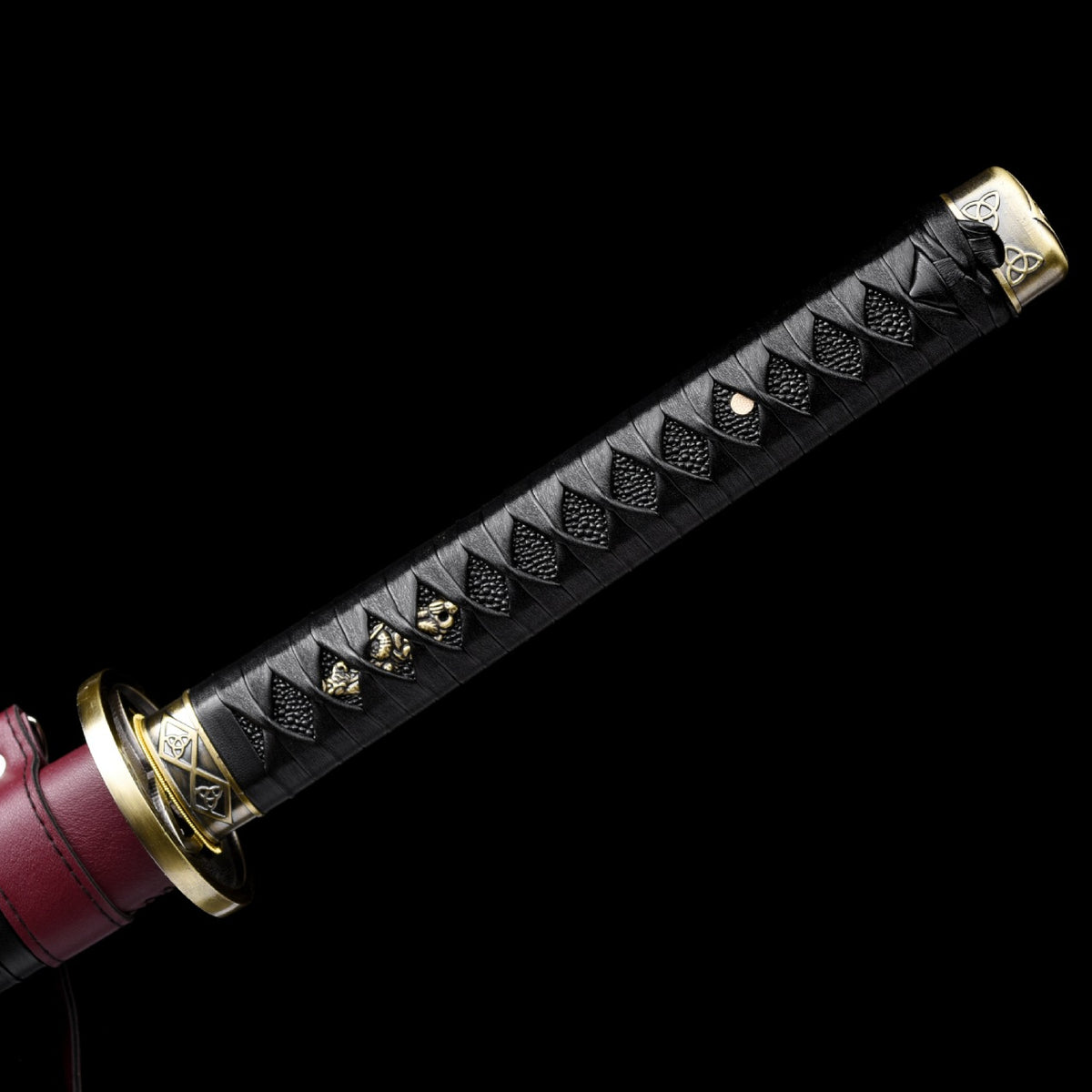 Japanese Hand-Painted Folding Knife ("Wuli" Warrior Fox Edition)  Patented Design | Customizable Gift Knife