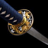 Japanese Hand-Painted Folding Knife (