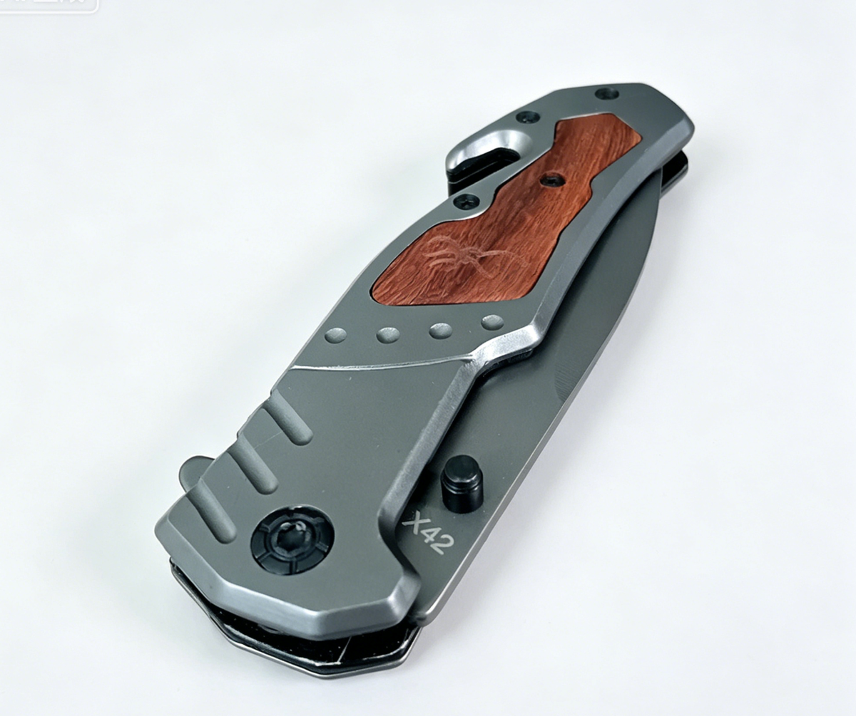 Factory Direct X42 Folding Tool – Compact Outdoor EDC, Stainless Steel, Unsharpened